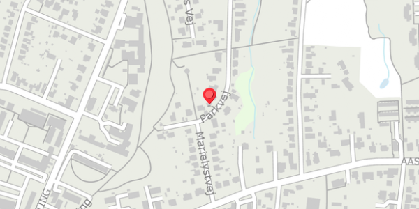 Trafikstøjkort på Parkvej 9, 6100 Haderslev