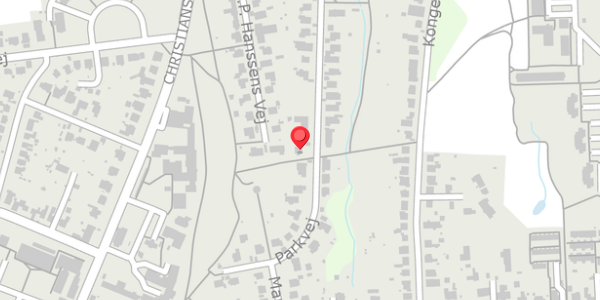 Trafikstøjkort på Parkvej 23, . , 6100 Haderslev