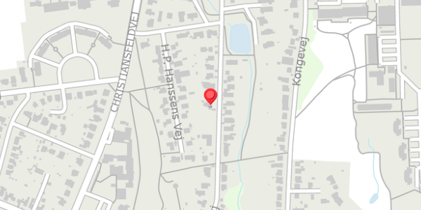 Trafikstøjkort på Parkvej 29, 6100 Haderslev