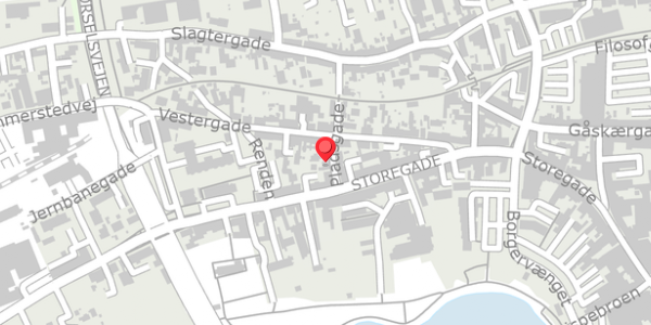 Trafikstøjkort på Pladsgade 1C, . , 6100 Haderslev