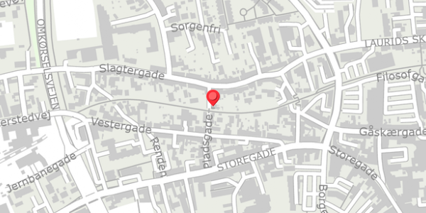 Trafikstøjkort på Pladsgade 6, 6100 Haderslev