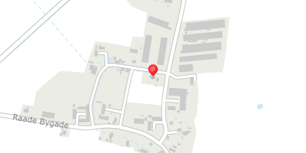 Trafikstøjkort på Raade Bygade 15, 6100 Haderslev