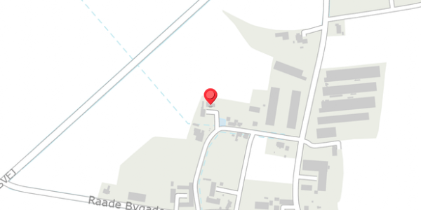 Trafikstøjkort på Raade Bygade 28, 6100 Haderslev