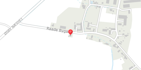 Trafikstøjkort på Raade Bygade 36, 6100 Haderslev