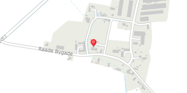 Trafikstøjkort på Raade Bygade 43, . , 6100 Haderslev