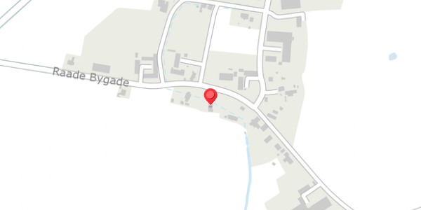 Trafikstøjkort på Raade Bygade 44, 6100 Haderslev