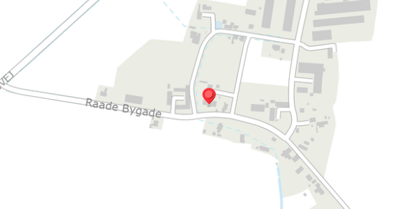Trafikstøjkort på Raade Bygade 45, 6100 Haderslev