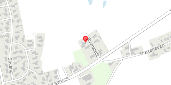 Trafikstøjkort på Ravnstoft 7, 6100 Haderslev