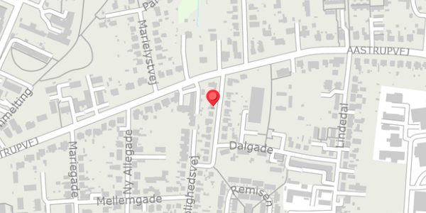 Trafikstøjkort på Rolighedsvej 4, 6100 Haderslev