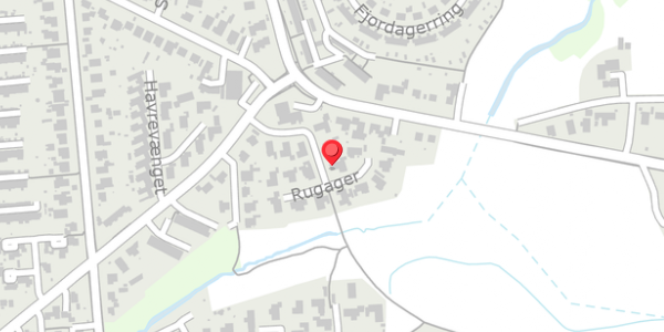 Trafikstøjkort på Rugager 5, . , 6100 Haderslev