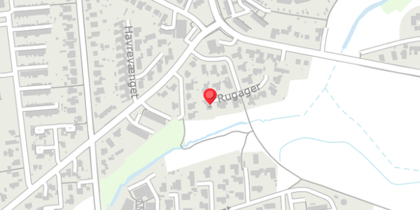 Trafikstøjkort på Rugager 14, . , 6100 Haderslev