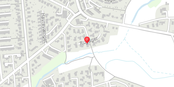 Trafikstøjkort på Rugager 18, . , 6100 Haderslev