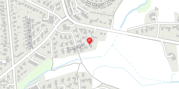 Trafikstøjkort på Rugager 24, . , 6100 Haderslev