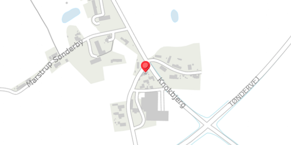 Trafikstøjkort på Rundbjerg 1, . , 6100 Haderslev