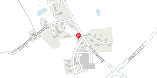 Trafikstøjkort på Rundbjerg 2, 6100 Haderslev