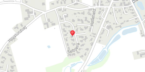 Trafikstøjkort på Selbjerg 15, . , 6100 Haderslev