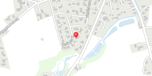 Trafikstøjkort på Selbjerg 28, 6100 Haderslev