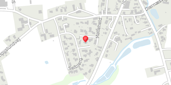 Trafikstøjkort på Selbjerg 36, . , 6100 Haderslev