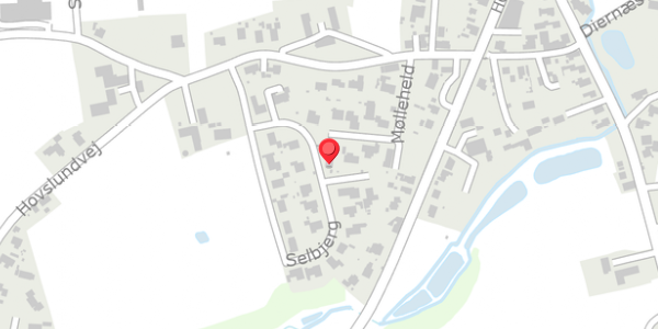 Trafikstøjkort på Selbjerg 38, . , 6100 Haderslev