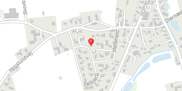 Trafikstøjkort på Selbjerg 40, 6100 Haderslev