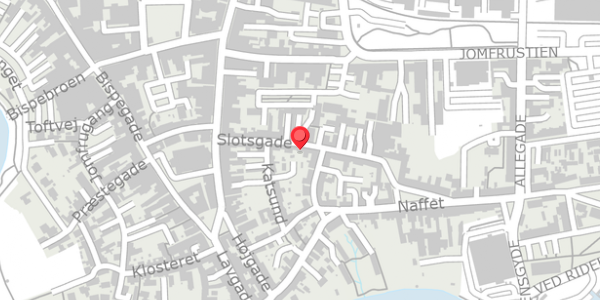 Trafikstøjkort på Slotsgade 12A, . , 6100 Haderslev