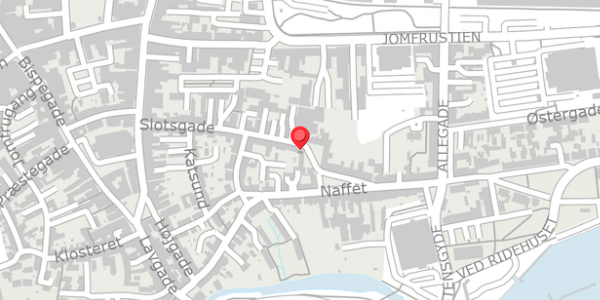 Trafikstøjkort på Slotsgade 26, . , 6100 Haderslev