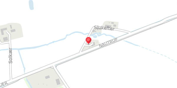 Trafikstøjkort på Slukefter 2, 6100 Haderslev