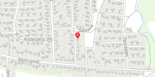 Trafikstøjkort på Solbakken 10, . , 6100 Haderslev
