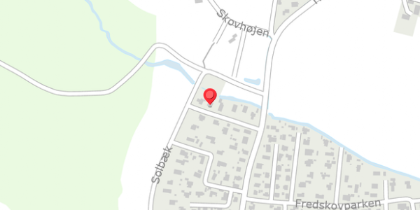 Trafikstøjkort på Solbæk 3, 6100 Haderslev