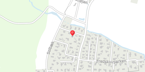Trafikstøjkort på Solbæk 9, 6100 Haderslev