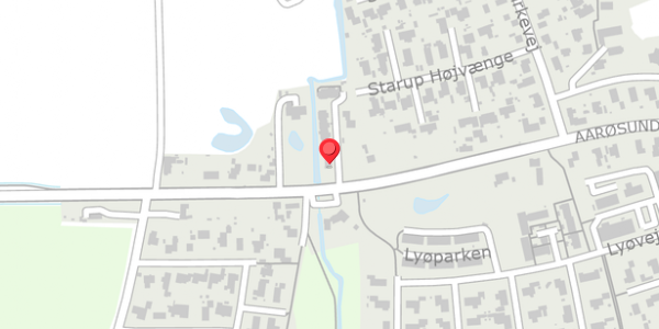 Trafikstøjkort på Staruphave 1, 6100 Haderslev