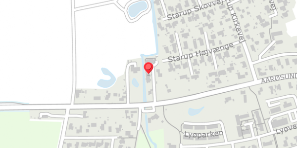 Trafikstøjkort på Staruphave 5, 6100 Haderslev