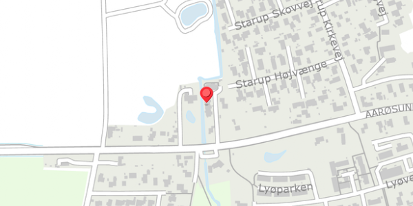 Trafikstøjkort på Staruphave 6, . , 6100 Haderslev