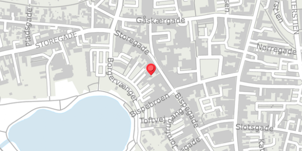 Trafikstøjkort på Storegade 11C, 6100 Haderslev