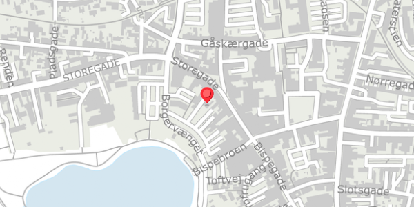 Trafikstøjkort på Storegade 19B, . , 6100 Haderslev