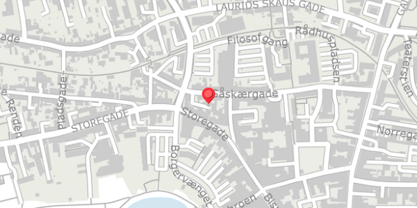 Trafikstøjkort på Storegade 24B, . , 6100 Haderslev