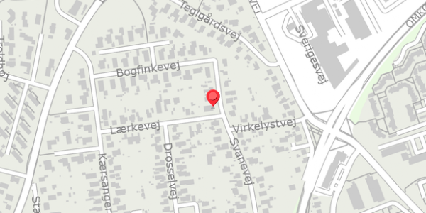 Trafikstøjkort på Svanevej 39, . , 6100 Haderslev