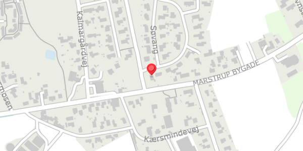 Trafikstøjkort på Søvang 2, . , 6100 Haderslev