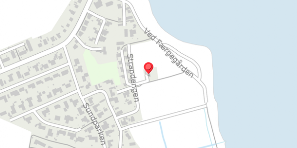 Trafikstøjkort på Strandengen 16, . , 6100 Haderslev