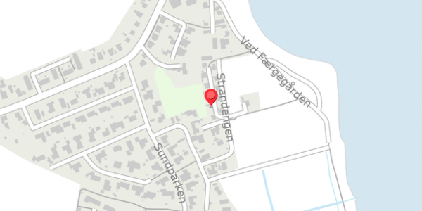 Trafikstøjkort på Strandengen 11, . , 6100 Haderslev
