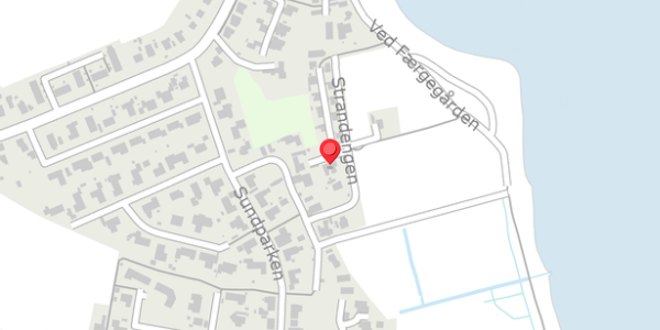 Trafikstøjkort på Strandengen 5, . , 6100 Haderslev