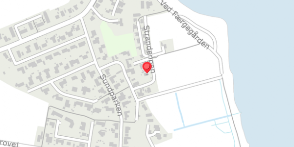Trafikstøjkort på Strandengen 3, . , 6100 Haderslev
