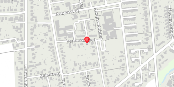 Trafikstøjkort på Vendekobbel 8A, . , 6100 Haderslev