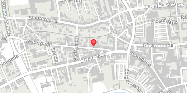 Trafikstøjkort på Vestergade 16, . , 6100 Haderslev
