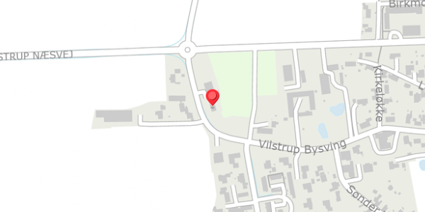 Trafikstøjkort på Vilstrup Bysving 5, 6100 Haderslev
