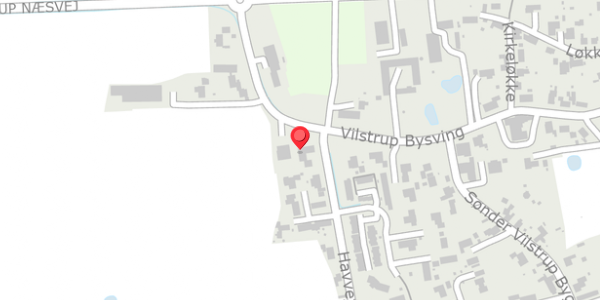 Trafikstøjkort på Vilstrup Bysving 8B, 6100 Haderslev