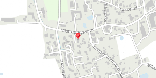 Trafikstøjkort på Vilstrup Bysving 16, 6100 Haderslev