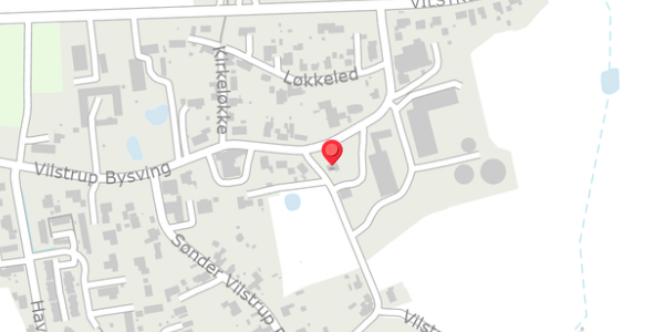 Trafikstøjkort på Vilstrup Bysving 32, 6100 Haderslev