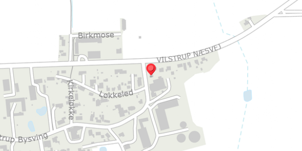 Trafikstøjkort på Vilstrup Bysving 38, 6100 Haderslev