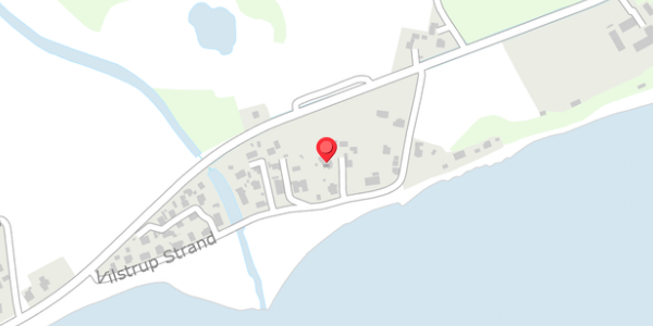 Trafikstøjkort på Vilstrup Strand 14, 6100 Haderslev